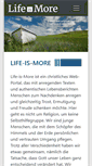 Mobile Screenshot of life-is-more.at